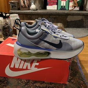 Nike Big Kid's Air Max 2021 Ghost/Obsidian-Ashen Slate (DA3199 002)